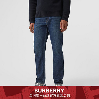 BURBERRY  男装 直筒水洗牛仔裤 80231761