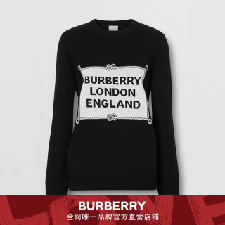 Burberry 博柏利女士针织衫 Burberry 女装美利奴羊毛针织衫 报价价格评测怎么样 什么值得买