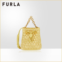 FURLA/芙拉STACY COMETA 迷你丝绒手提包