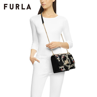 FURLA/芙拉经典款1927 2020春季小号印花斜挎链条包