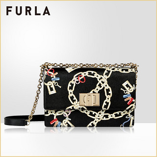 FURLA/芙拉经典款1927 2020春季小号印花斜挎链条包