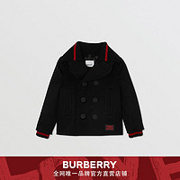 BURBERRY 童装 针织衣领羊毛海军外套80294181