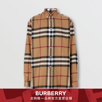 BURBERRY男装休闲格纹法兰绒衬衫 45655311