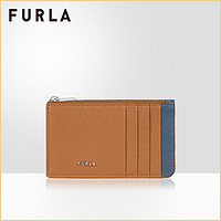 FURLA/芙拉MAN PROJECT ZIPPED 2021早春新品男式拼色中号卡套