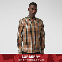 BURBERRY Vintage 格纹棉府绸衬衫80350681