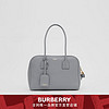 BURBERRY 中号皮革半立方包 80345131