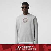 BURBERRY男装 徽标图案棉质运动衫80370441