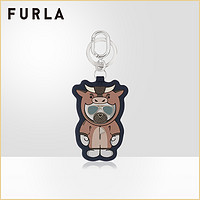 FURLA/芙拉KUMAFLAGE 2021早春新品男式小熊时尚百搭钥匙扣