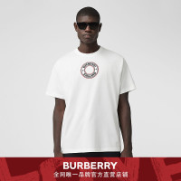 BURBERRY 男装 徽标图案嵌花宽松T恤衫 80370481