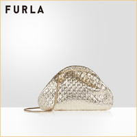 FURLA/芙拉EVENING 2021早春新品女式小号流金链条单肩包