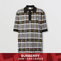 BURBERRY女装 专属标识格纹宽松Polo衫 80378351