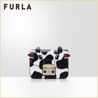 FURLA/芙拉CNY 2021中国新年款奶牛胶囊系列女式迷你斜挎包