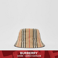 BURBERRY 双面标志性条纹棉制渔夫帽 80393551