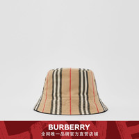 BURBERRY 双面标志性条纹棉制渔夫帽 80393551