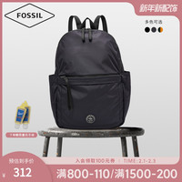 Fossil化石正品书包中学生 初中生大容量双肩包女男背包旅行包