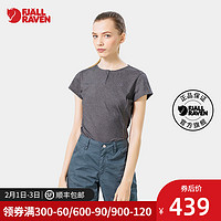 Fjallraven/北极狐 全棉户外时尚女款速干短袖品牌女T恤 89591