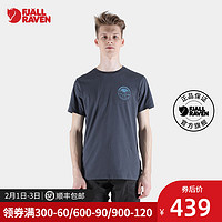 Fjallraven/北极狐纯棉印章情侣短袖时尚休闲运动透气T-恤 87221