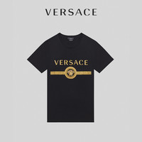 VERSACE 范思哲 男士美杜莎刺绣Logo T恤A87372-A228806
