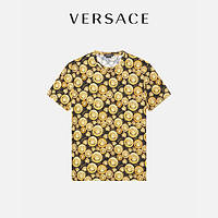 VERSACE/范思哲Barocco图案男士T恤A77276-1F00676