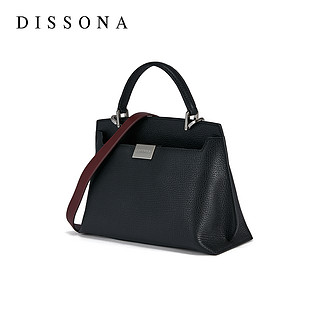 迪桑娜女包欧美复古手提包2020商场新款包时尚轻奢质感斜挎包包（棕色（欧阳娜娜同款-小号））