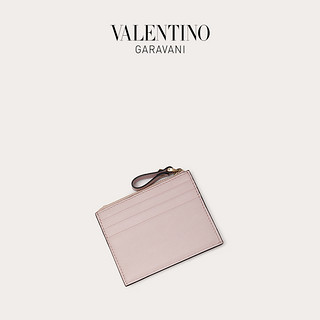 VALENTINO GARAVANI/华伦天奴 女士 ROCKSTUD 小牛皮拉链卡夹