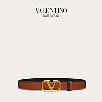 VALENTINO GARAVANI/华伦天奴 VLogo Signature亮面牛皮双面腰带