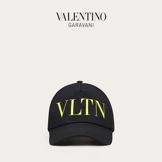 VALENTINO GARAVANI/华伦天奴 男士新品 黑色 VLTN 棉质棒球帽