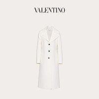 Valentino/华伦天奴女士新品 白色 双面羊绒大衣