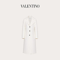 Valentino/华伦天奴女士新品 白色 双面羊绒大衣