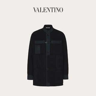 Valentino/华伦天奴 男士 NEED NEED 科技羊毛短大衣