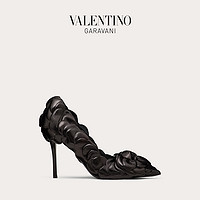 VALENTINO GARAVANI/华伦天奴女士新品 Atelier 小羊皮花瓣高跟鞋