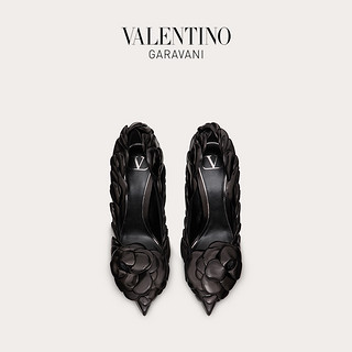 VALENTINO GARAVANI/华伦天奴女士新品 Atelier 小羊皮花瓣高跟鞋