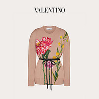 Valentino/华伦天奴 女士 粉红色 羊绒毛针织衫