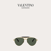 Valentino/华伦天奴 VLogo Signature 金属框架飞行员太阳眼镜