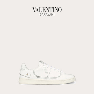 VALENTINO GARAVANI/华伦天奴 女士新品 白色 Backnet 皮革运动鞋