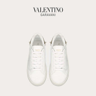 VALENTINO GARAVANI/华伦天奴 女士新品 白色 Backnet 皮革运动鞋