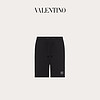 Valentino/华伦天奴男士新品 黑色 VLTN TAG 百慕大短裤
