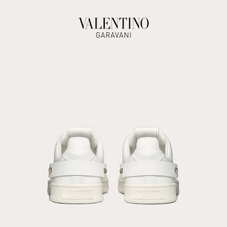 VALENTINO GARAVANI/华伦天奴 女士新品 白色 Backnet 皮革运动鞋