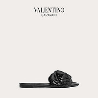 VALENTINO GARAVANI/华伦天奴 新品 Atelier 小羊皮花瓣平底凉鞋