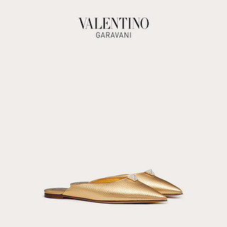 VALENTINO GARAVANI/华伦天奴新品Roman Stud 小牛皮穆勒鞋大钉鞋