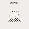 Valentino/华伦天奴女士新品白色 印花 Crepe Couture 短裤