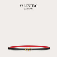 VALENTINO GARAVANI/华伦天奴 VLogo Signature亮面牛皮双面腰带