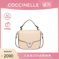2020春夏新品COCCINELLE/可奇奈尔FLORENCE细粒面牛皮单肩斜挎包