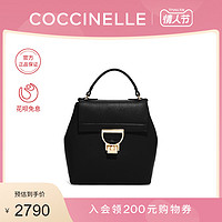 20秋冬新品COCCINELLE/可奇奈尔ARLETTIS牛皮女式纯色单肩手提包