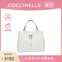 2020春夏新品COCCINELLE/可奇奈尔ALBA中号细粒面牛皮手提单肩包
