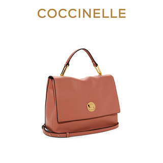 20秋冬新品COCCINELLE/可奇奈尔LIYA中号牛皮女式手提包单肩包