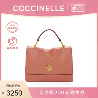 20秋冬新品COCCINELLE/可奇奈尔LIYA中号牛皮女式手提包单肩包