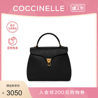 20秋冬新品COCCINELLE/可奇奈尔MARVIN小号印花牛皮女手提斜挎包
