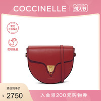 20秋冬新品COCCINELLE/可奇奈尔BEAT SOFT小号牛皮女式斜挎单肩包