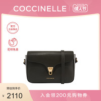 20秋冬新品COCCINELLE/可奇奈尔BEAT SOFT牛皮女式单肩斜挎包